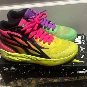 Lamelo Ball M.B 0.2 Rick & Morty Puma Basketball Sneakers